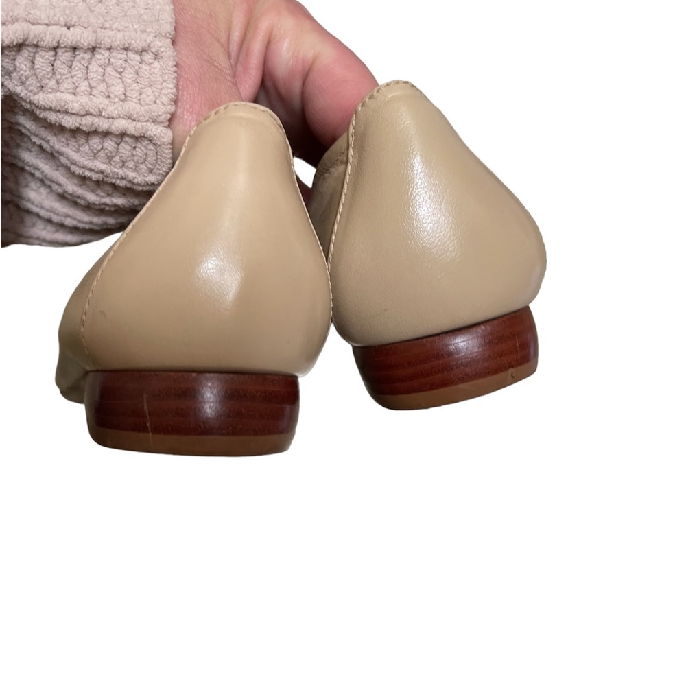 Trotters Cream Horsebit Slip On Loafers Shoes Size 6.5 - Picture 8 of 10